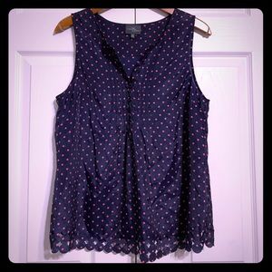 Semi-sheer Sleeveless Top